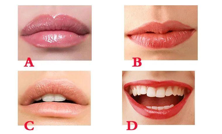 测心理:你嘴唇的形状决定了你的性格!