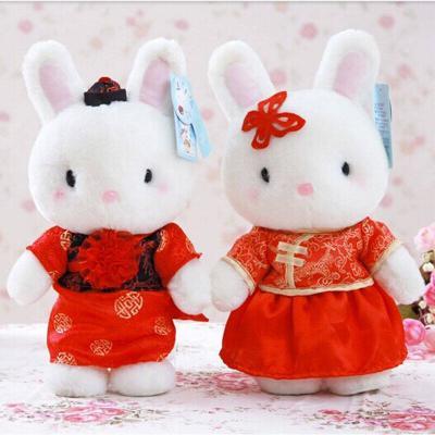 小兔子情侣头像一对玩具系兔子情侣头像一左一右