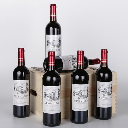 一箱罗蒂法国原酒进口红酒红葡萄酒整箱6支装送一干红静态葡萄酒