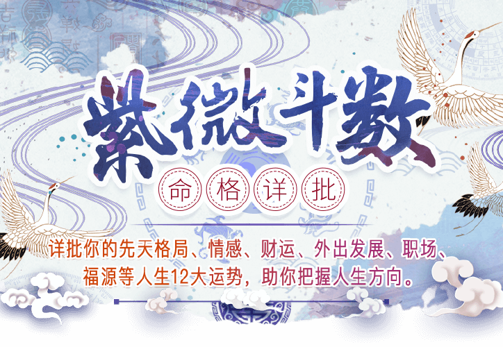 紫微精批  紫微斗数是东方中国最著名的占星学,利用人类出生时夏历