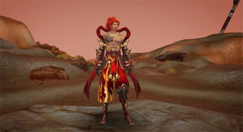 天下3全新时装:赤血狂沙