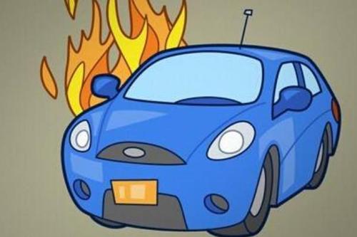 意思 梦到自己的车被烧报废有什么预兆6,梦见汽车着火了但怎样都无法
