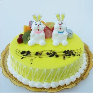 网红兔子属相蛋糕图片,属兔12月份幸运色