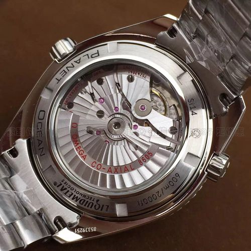 【kw厂】欧米茄海洋宇宙600米腕表系列gmt四针日历机械腕表