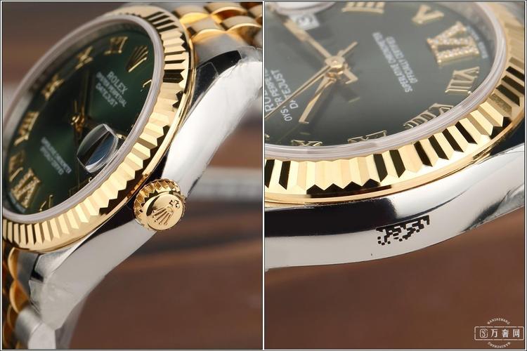 劳力士女装日志型系列178273绿盘腕表二手回收销售价格