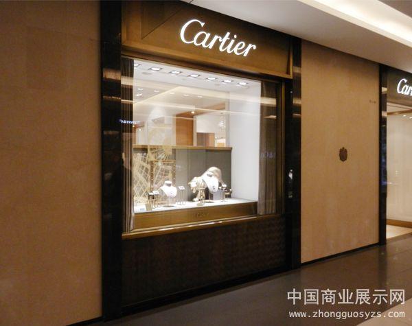 上海香港广场卡地亚cartier橱窗设计